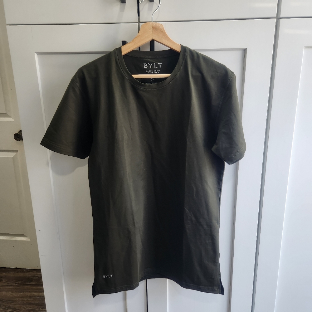 Bylt Basic Crew Split Hem Lux Tee Small - image 1